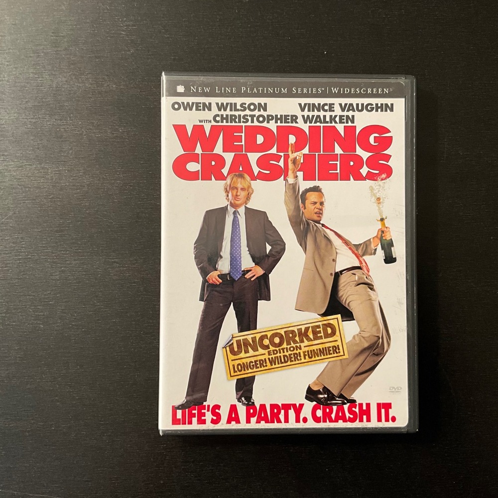 Wedding Crashers DVD Uncorked Edition Owen‎ Wilson Vince Vaughn Comedy